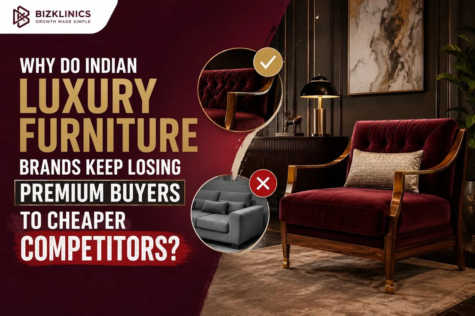 Why Do Indian Luxury Furniture Brands Keep Losing Premium Buyers to Cheaper Competitors? cover picture