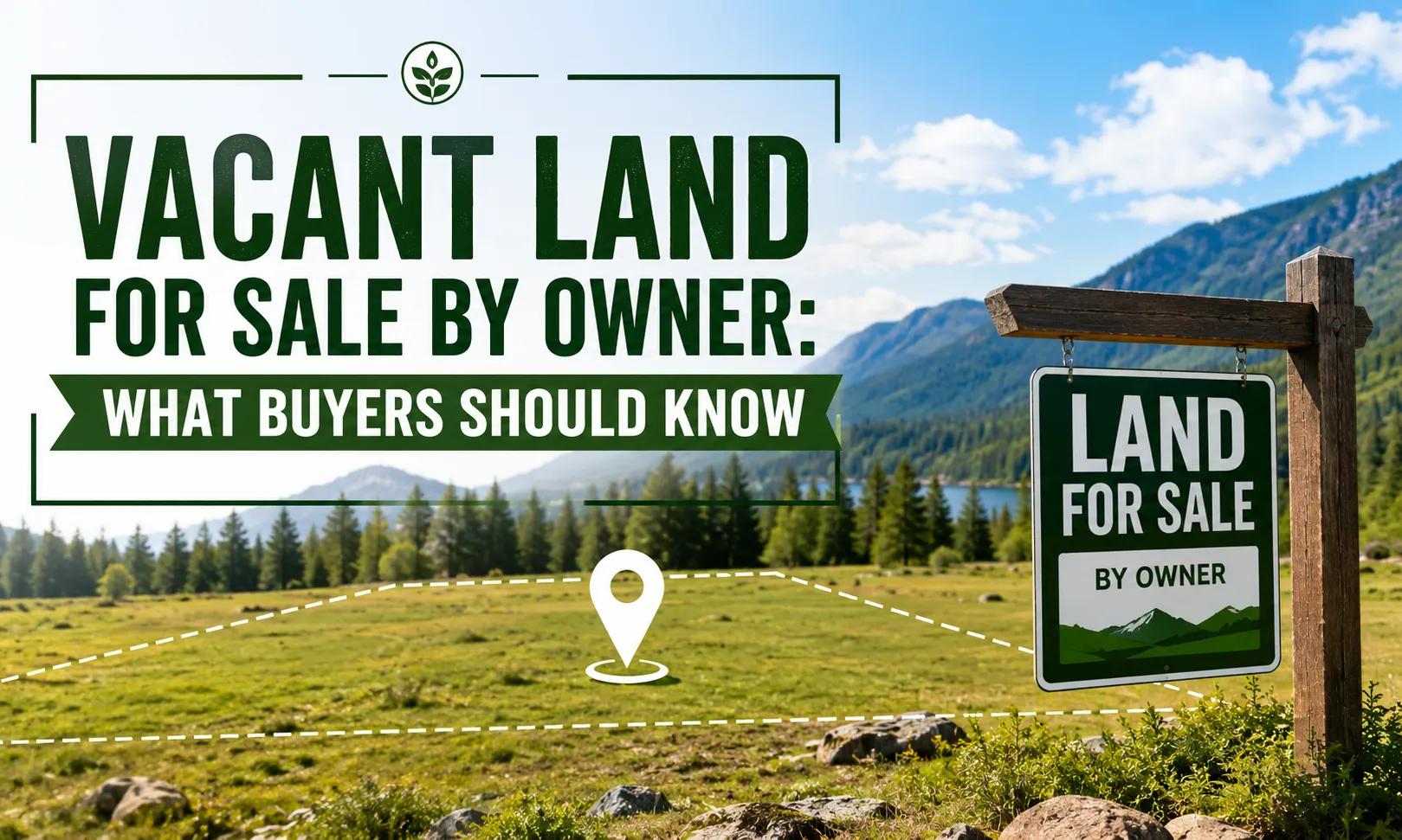 Vacant Land for Sale by Owner: What Buyers Should Know cover picture