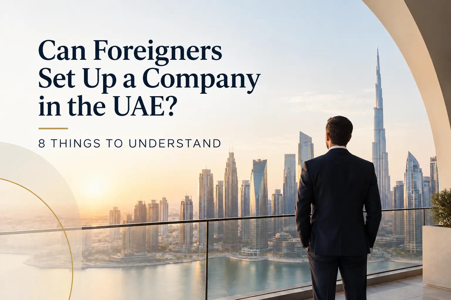 Can Foreigners Set Up a Company in the UAE? 8 Things to Understand cover picture