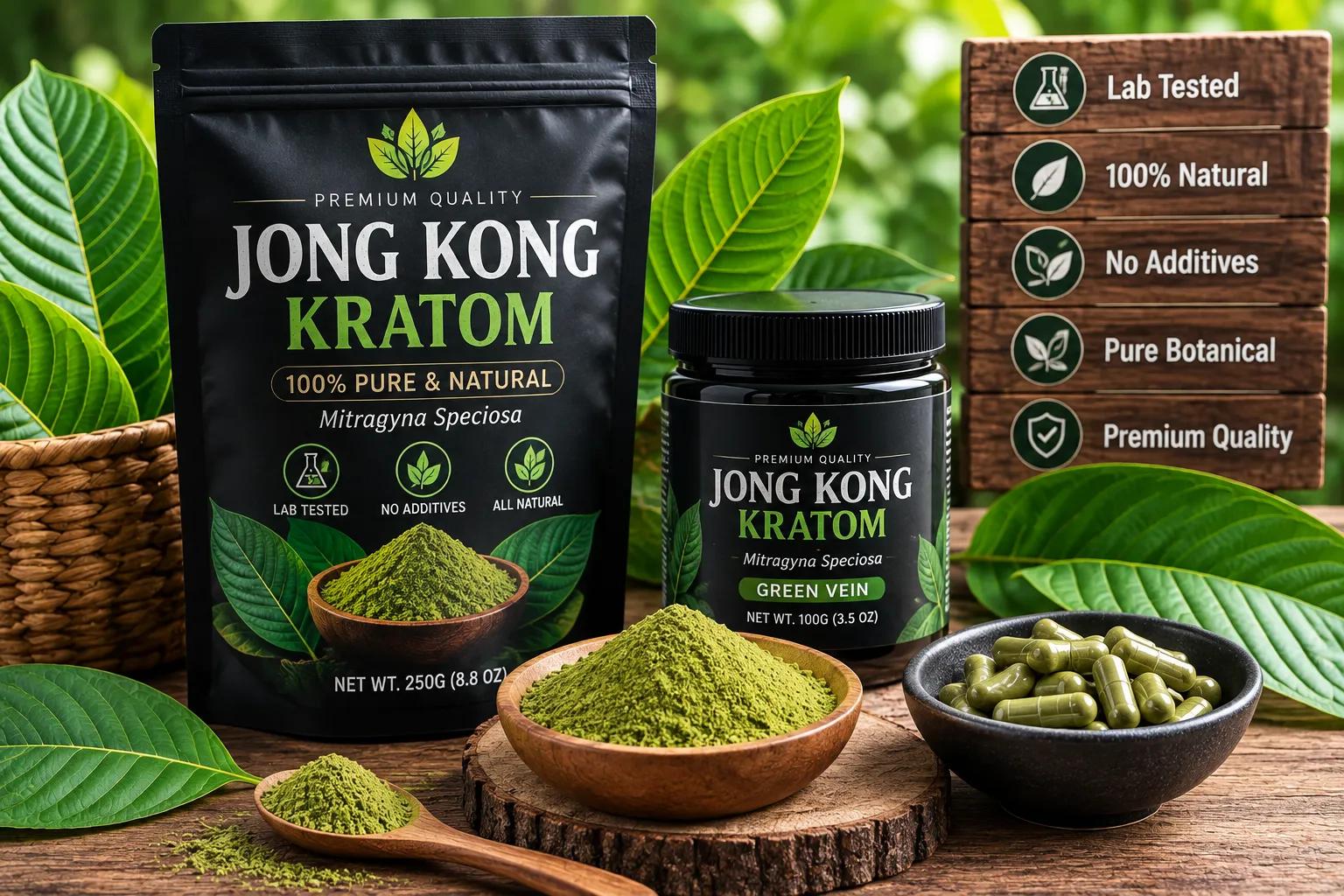Lab Tested Kratom: Green Maeng Da, Bali, Sumatra & Jong Kong cover picture