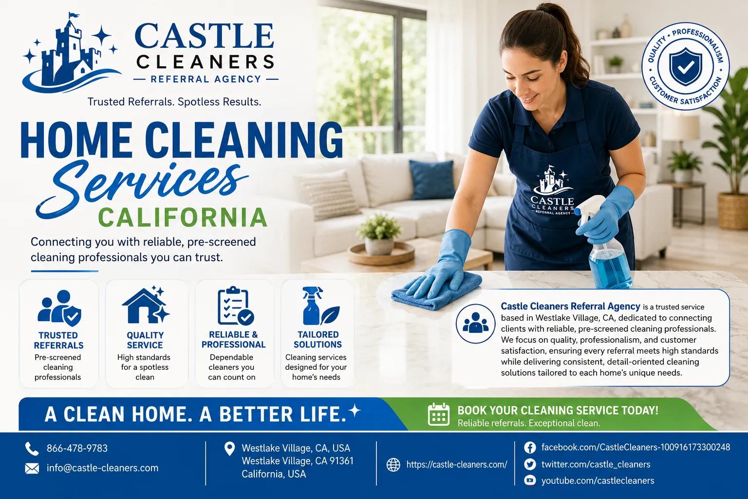 Best Home Cleaning Services California for a Spotless and Healthy Home cover picture