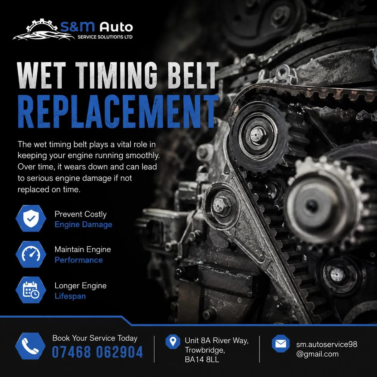 Understanding Wet Timing Belt Replacement: Costs, Risks and Practical Maintenance Tips cover picture
