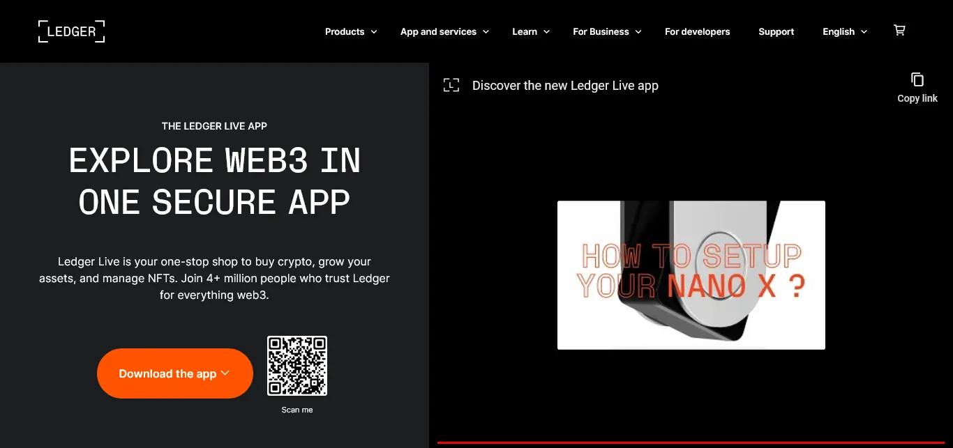 Ledger.com/Start - Set Up Your Ledger Device | Official Site cover picture
