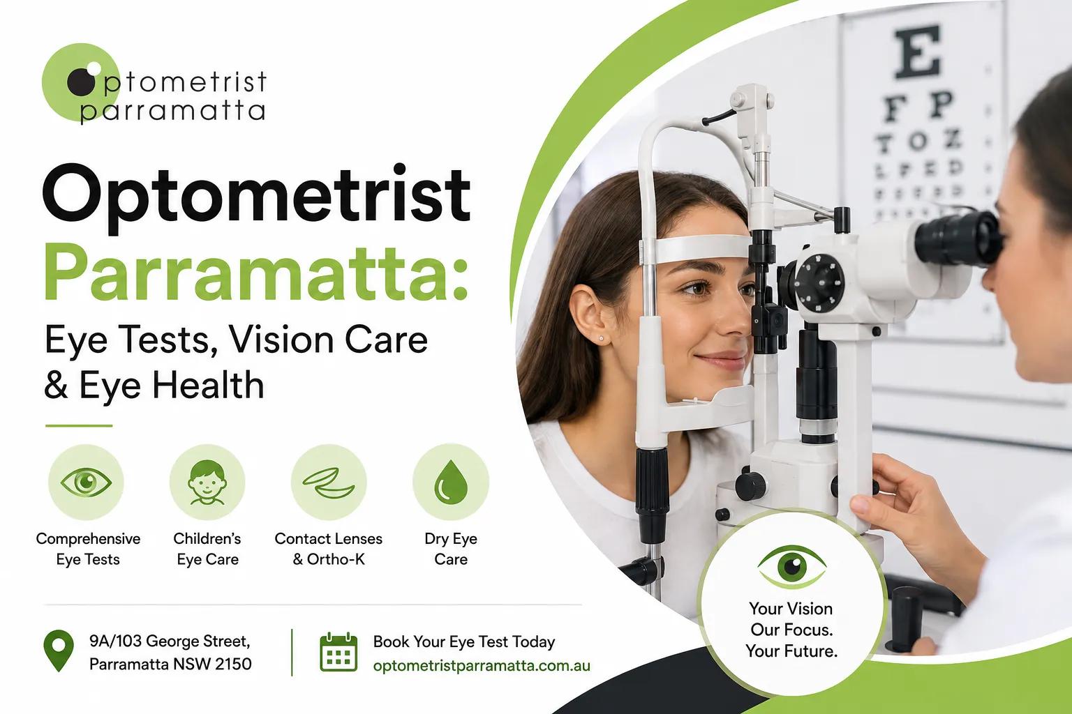 Optometrist Parramatta: Eye Tests, Vision Care & Eye Health cover picture