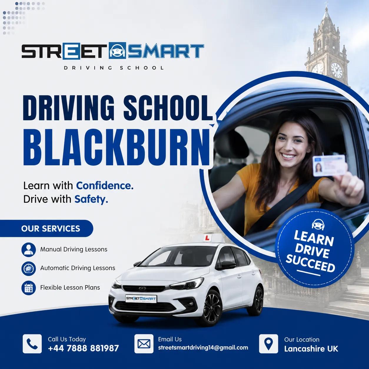 How to Find the Right Driving School in Blackburn for Your Learning Goals cover picture