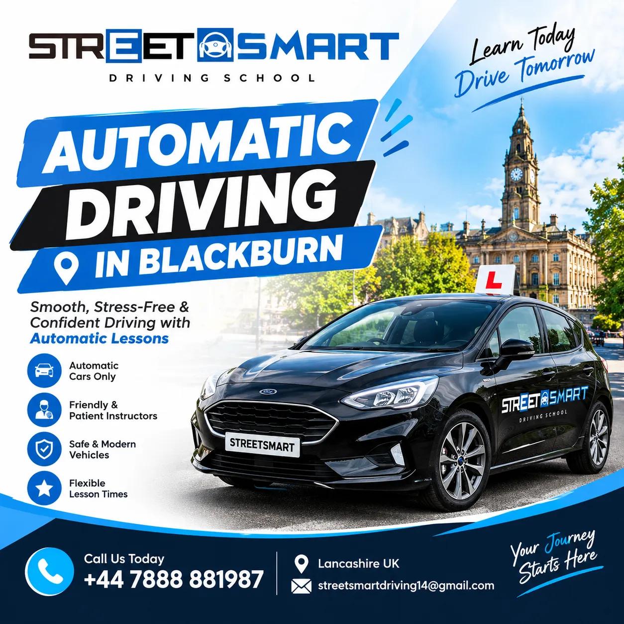 Automatic Driving Instructor Blackburn: Questions to Ask Before Booking cover picture