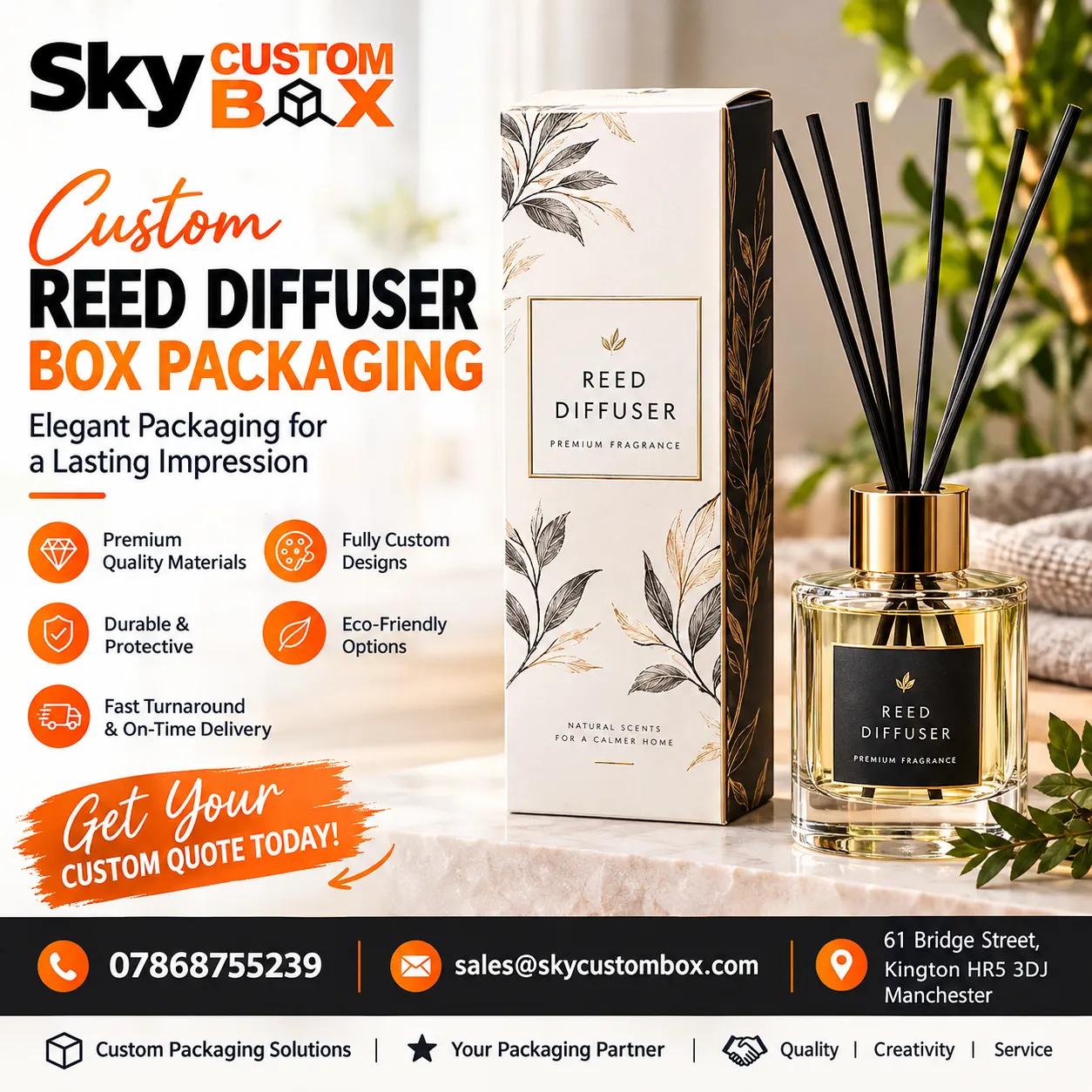 What Makes Effective Reed Diffuser Box Packaging? cover picture
