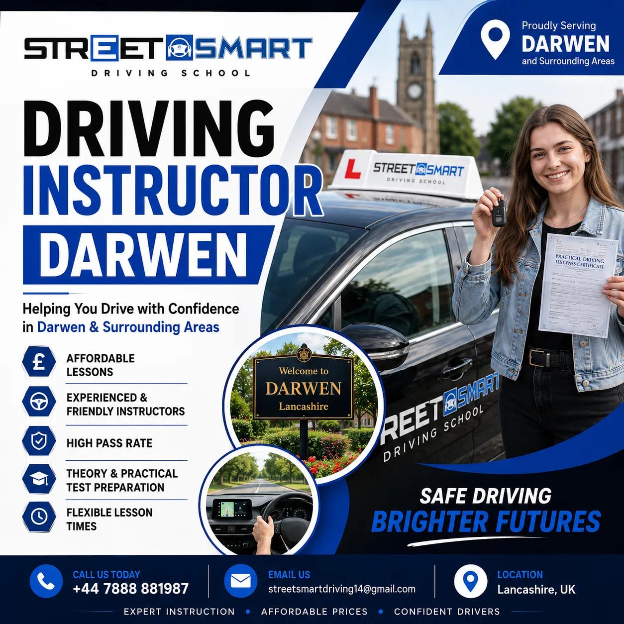 Driving Instructor Darwen: Your Guide to Learning to Drive cover picture