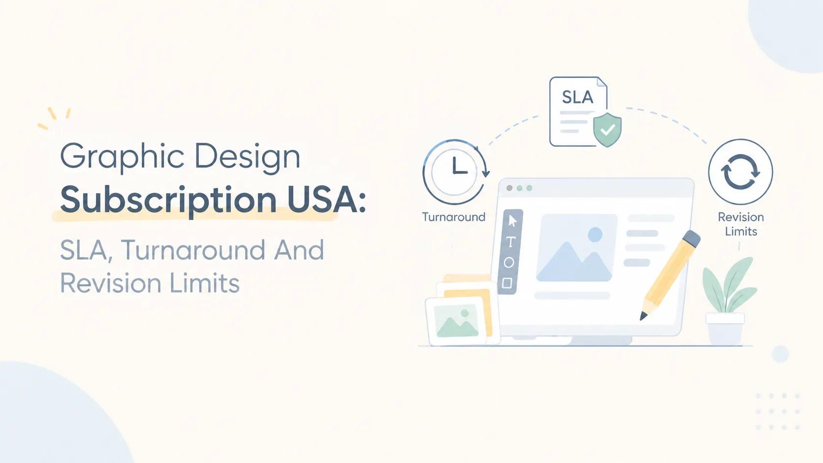 Graphic Design Subscription USA: SLA, Turnaround And Revision Limits cover picture