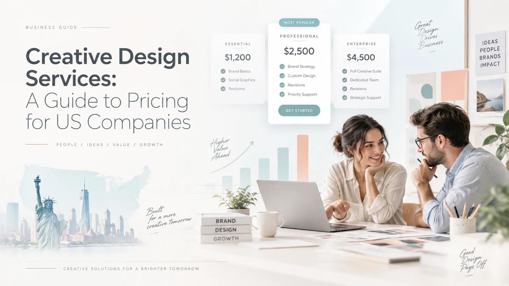 Creative Design Services: A Guide to Pricing for US Companies cover picture
