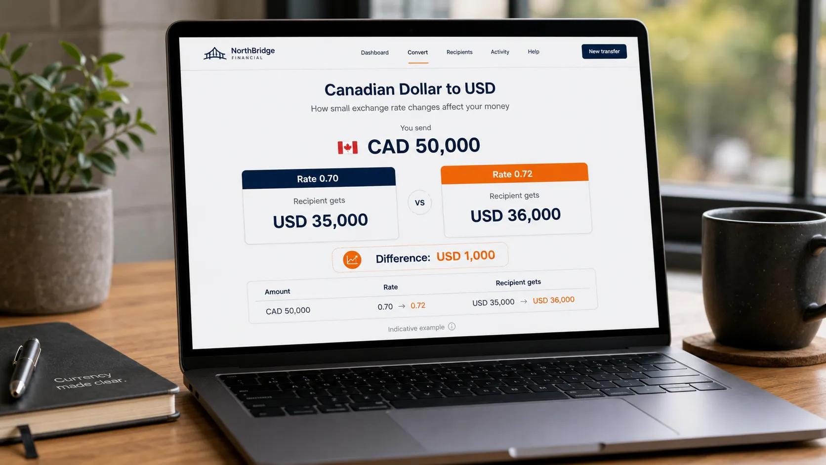 Canadian Dollar to USD: Why Small Exchange Rate Changes Matter cover picture