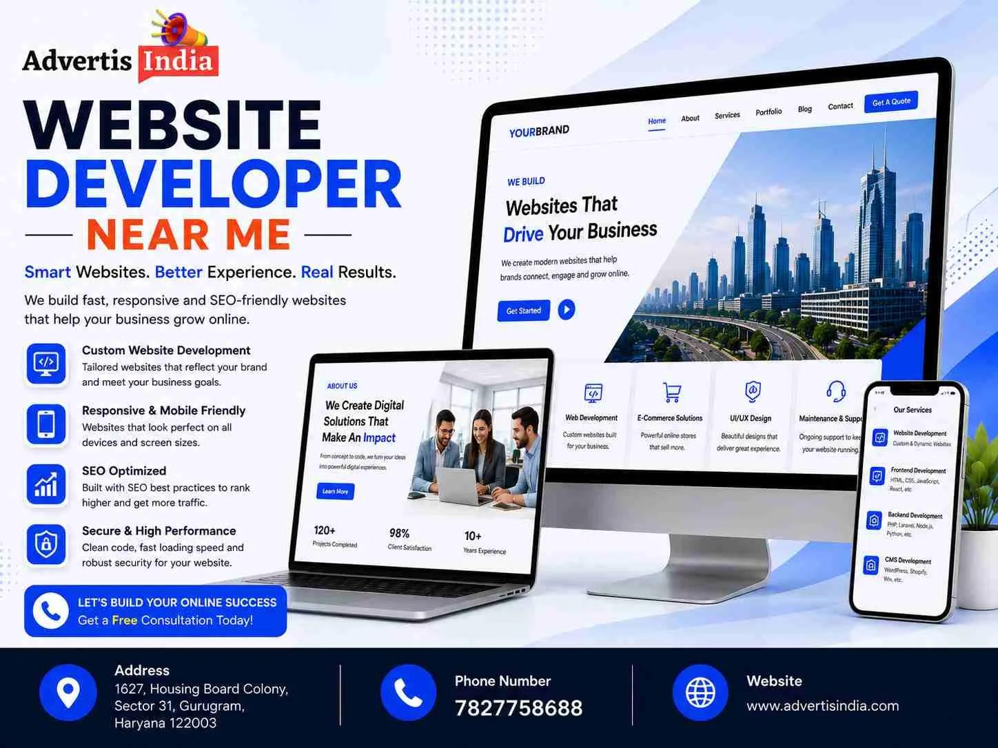 Website Developer Near Me: How the Right Web Development Partner Can Grow Your Business cover picture