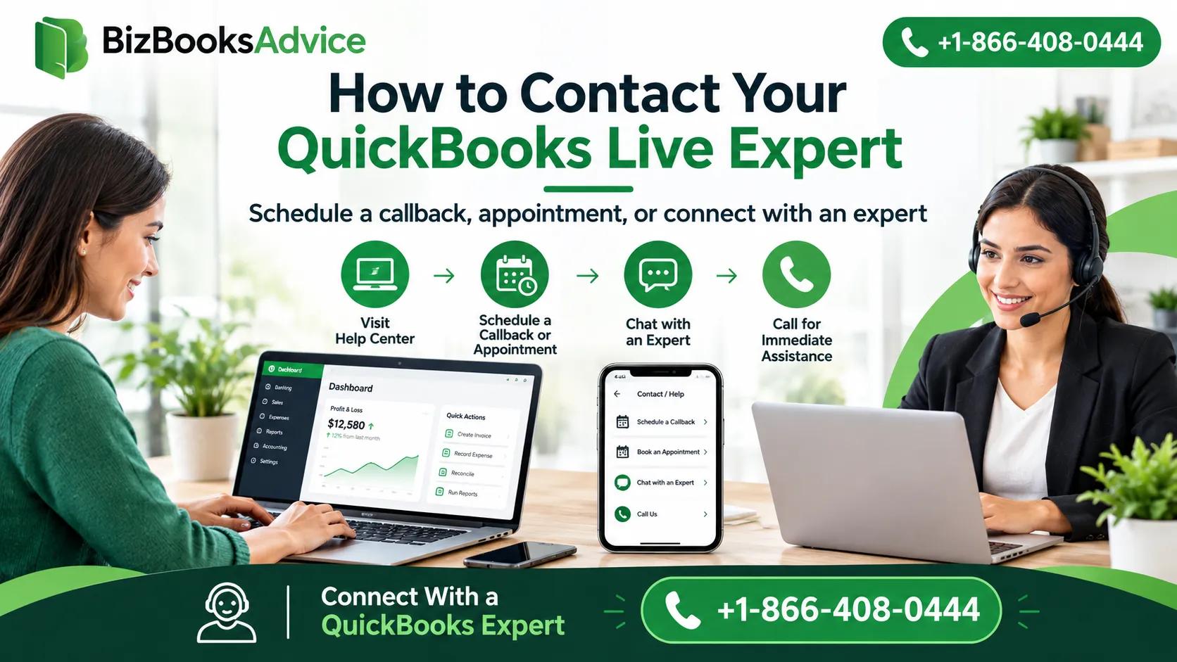 How to Contact Your QuickBooks Live Expert (Chat, Video, or Message) cover picture