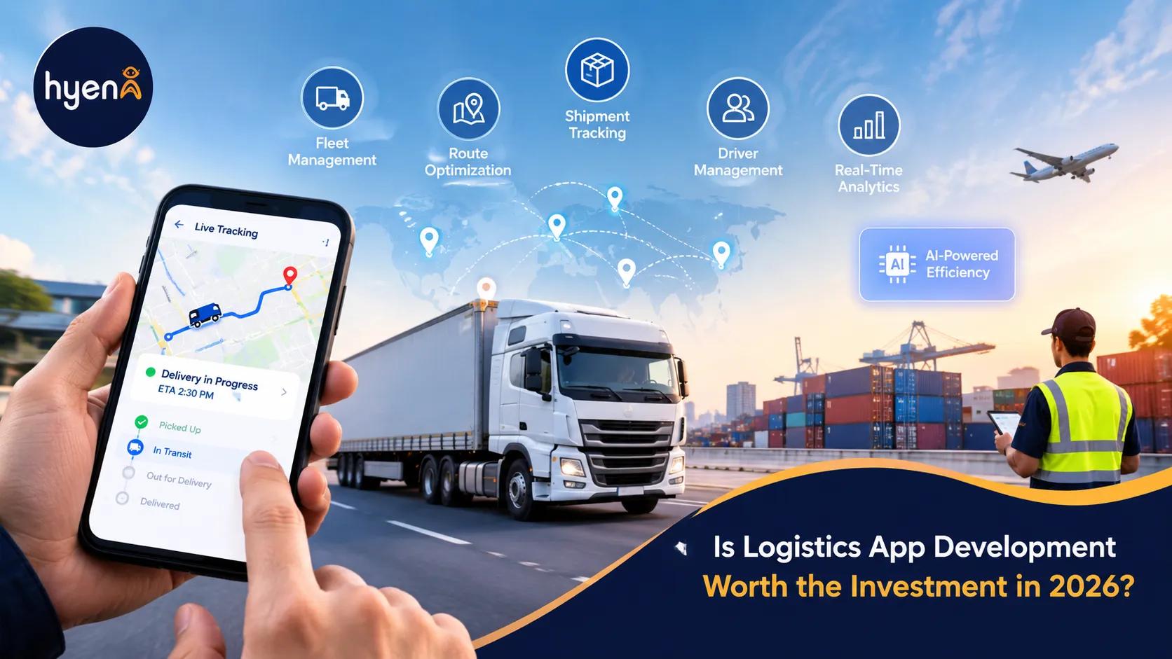 Is Logistics App Development Worth the Investment in 2026? cover picture