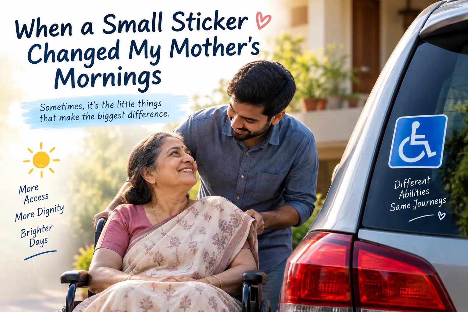 When a Small Sticker Changed My Mother's Mornings cover picture