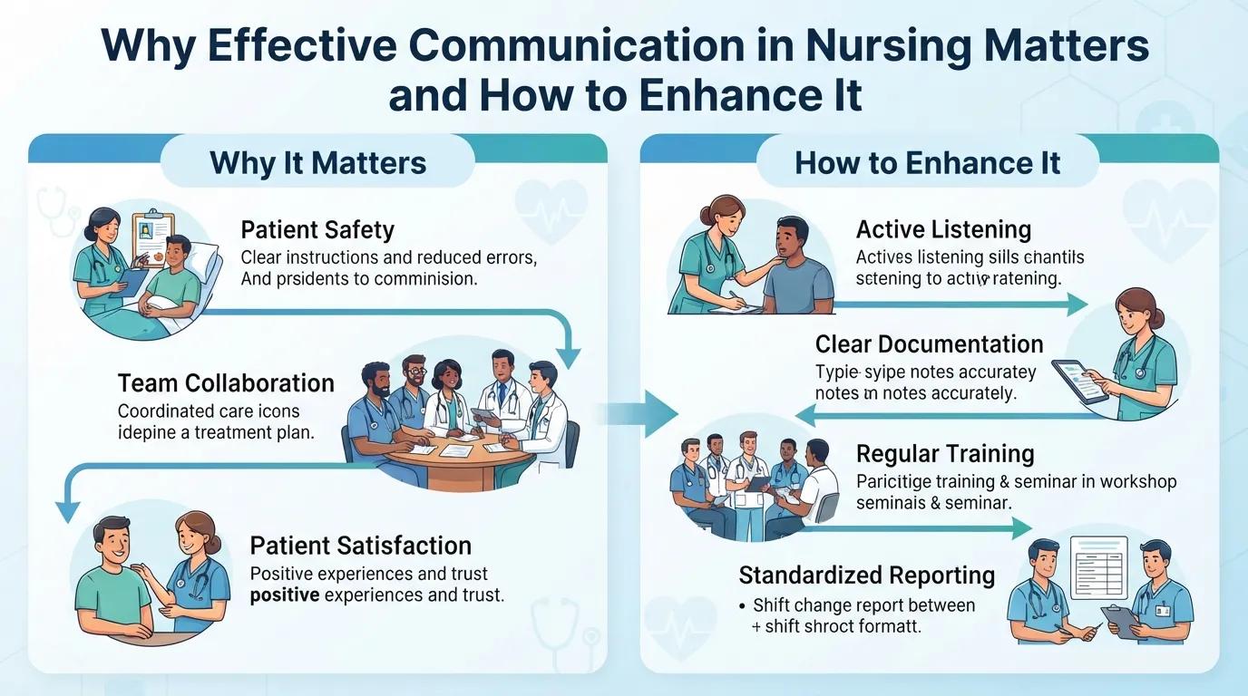 Why Effective Communication in Nursing Matters and How to Enhance It cover picture