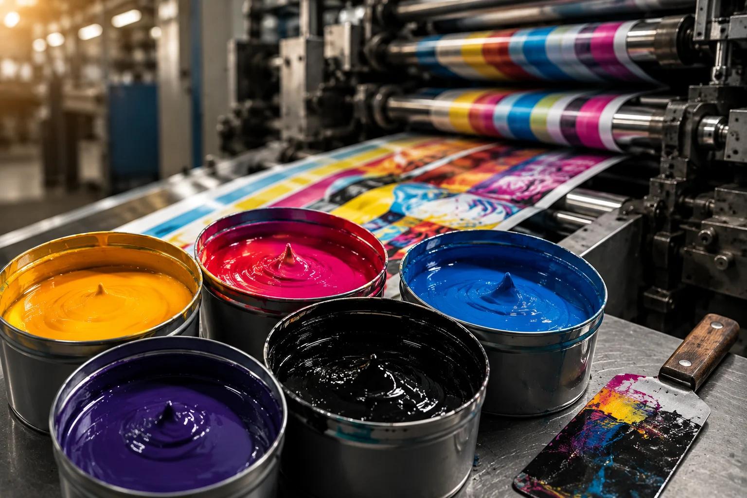 How Flexographic Printing Inks in India Improve Print Quality and Production Efficiency cover picture