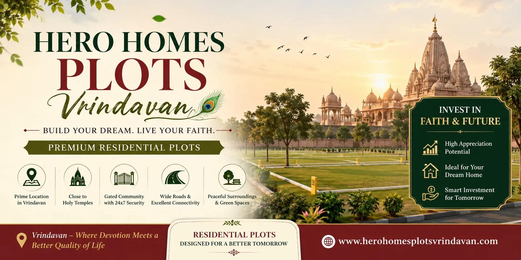 How Can Hero Homes Plots Vrindavan Support a Peaceful Family Lifestyle? cover picture