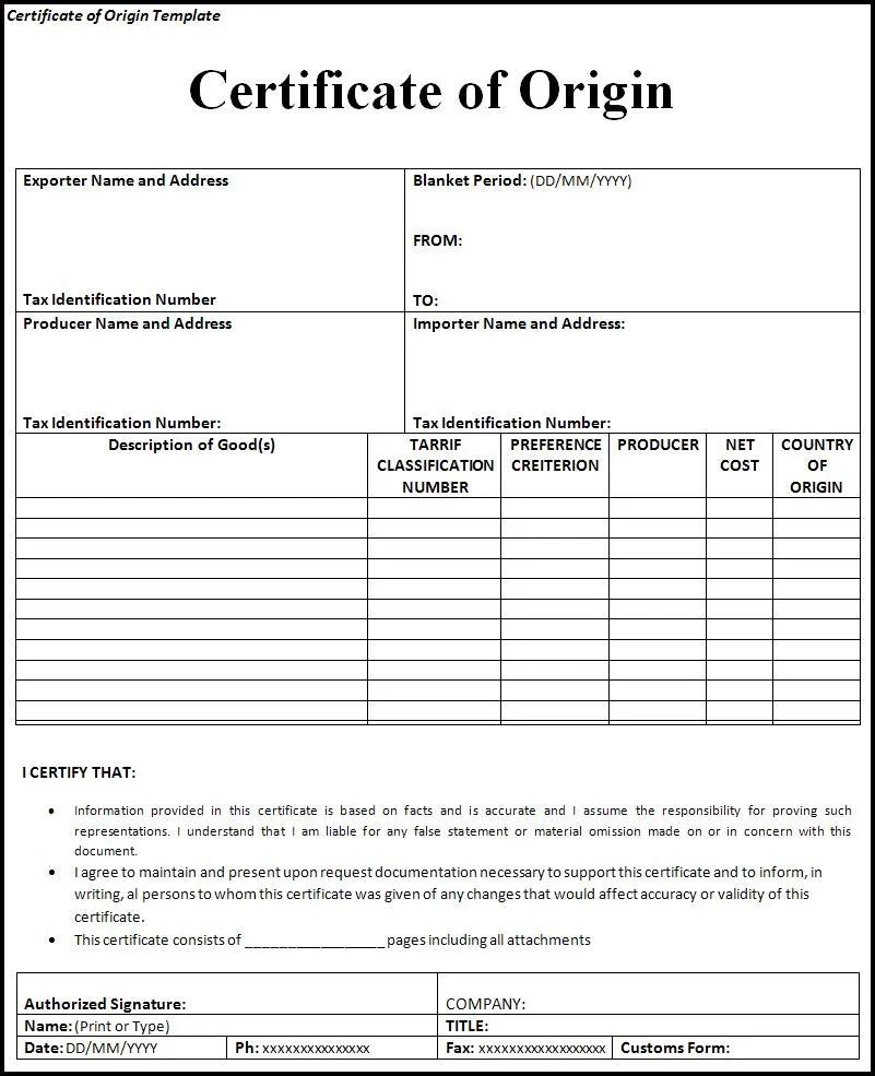 Certificate of Origin Online USA for Smooth International Trade cover picture
