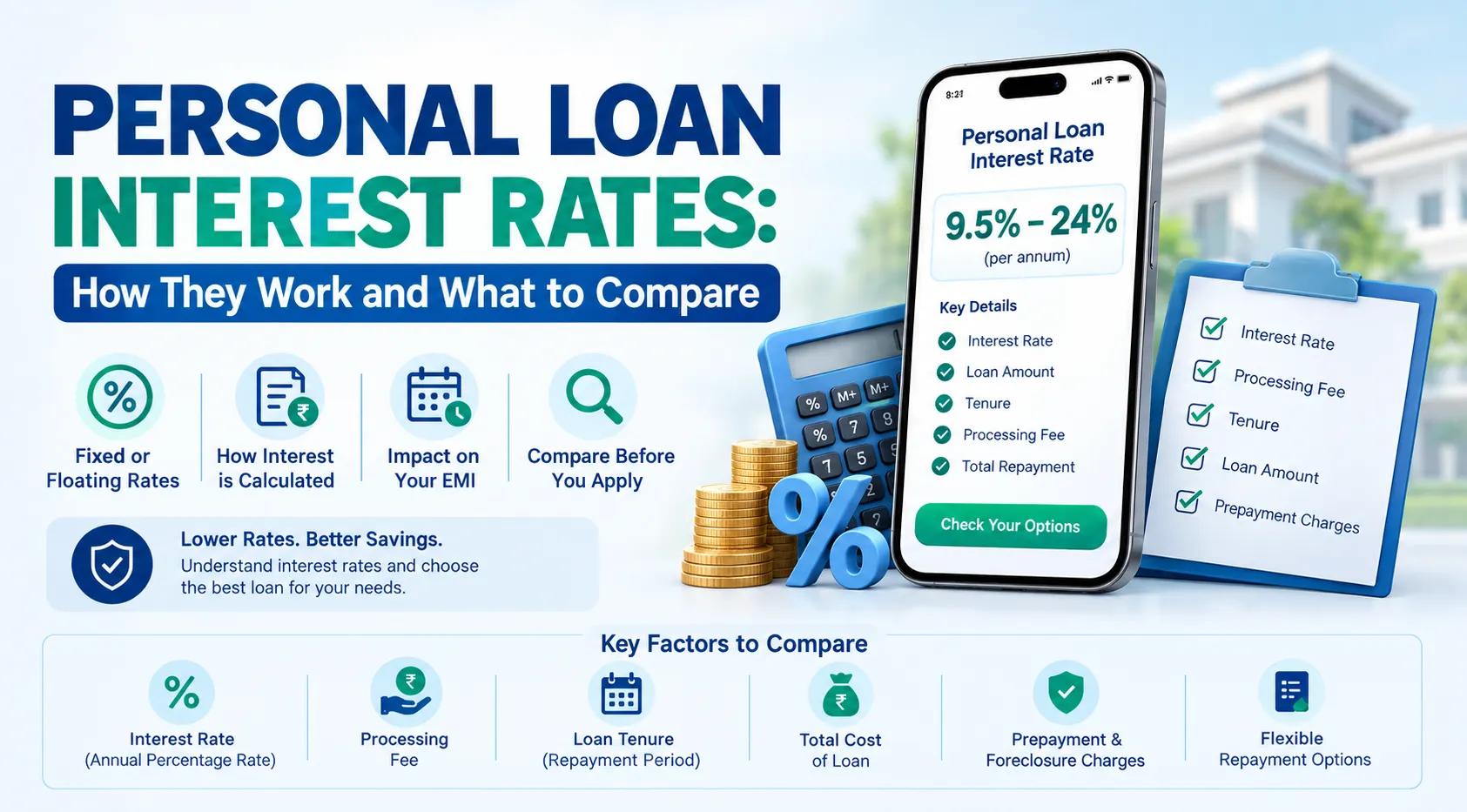 How to Compare Personal Loan Interest Rates Before Applying cover picture