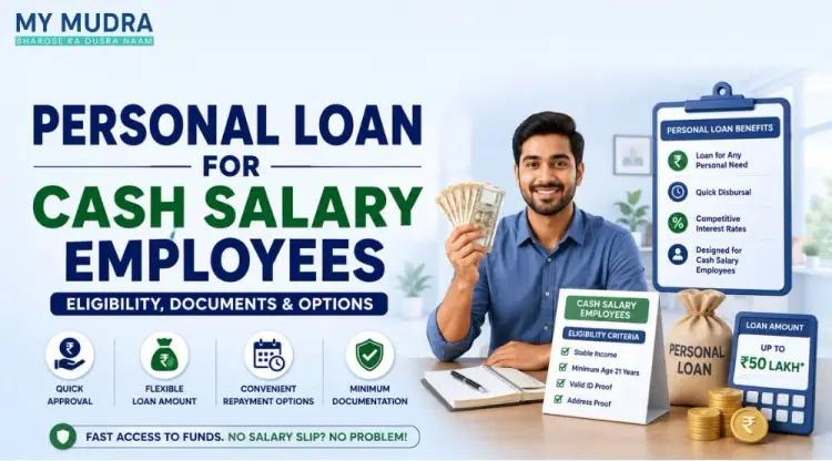 Top 10 Personal Loan Options for Cash Salary Employees in India cover picture