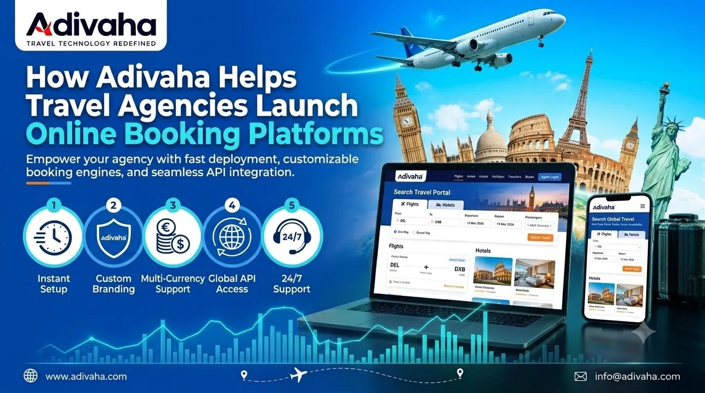 How Adivaha Helps Travel Agencies Launch Online Booking Platforms cover picture