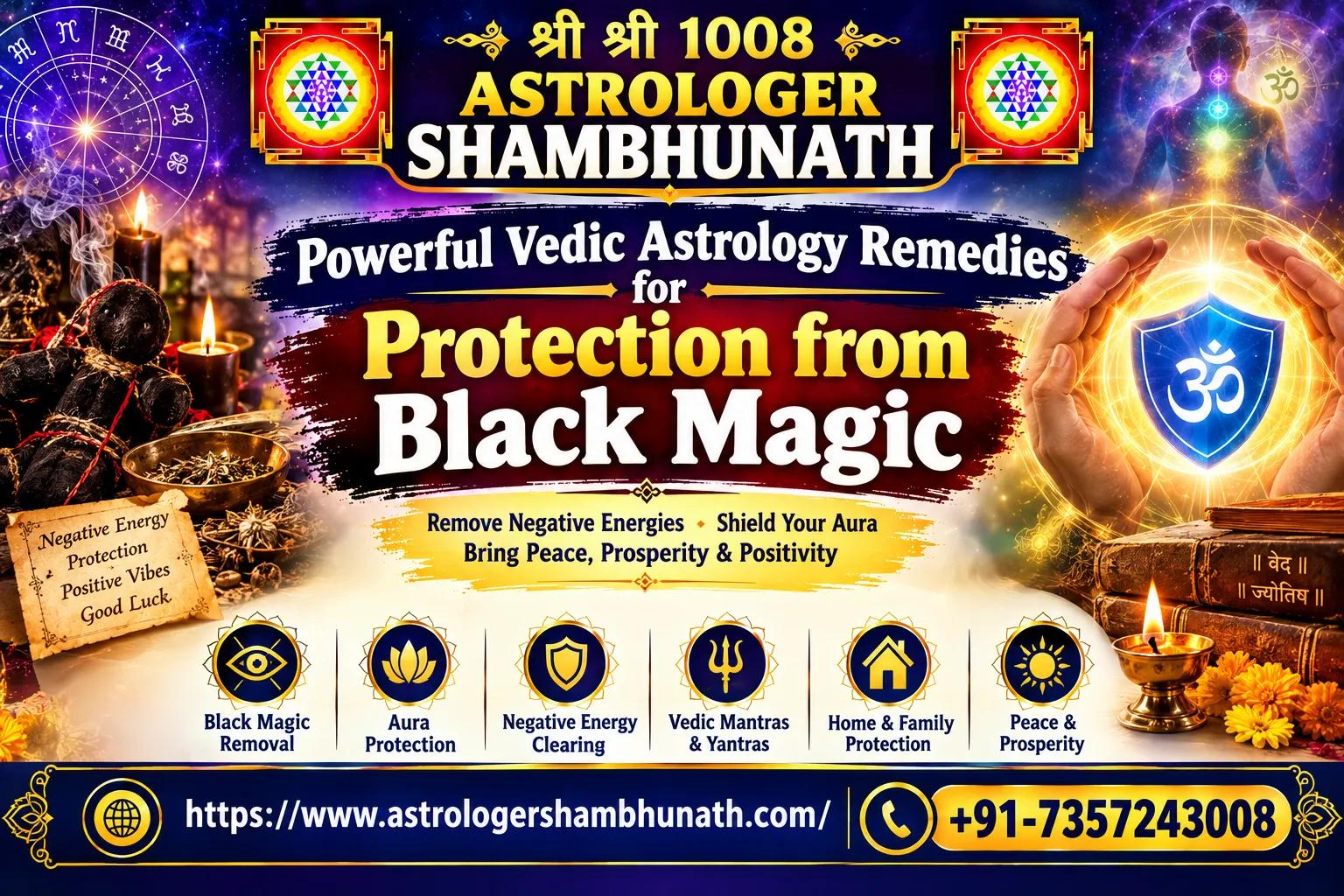 Powerful Vedic Astrology Remedies for Protection from Black Magic cover picture