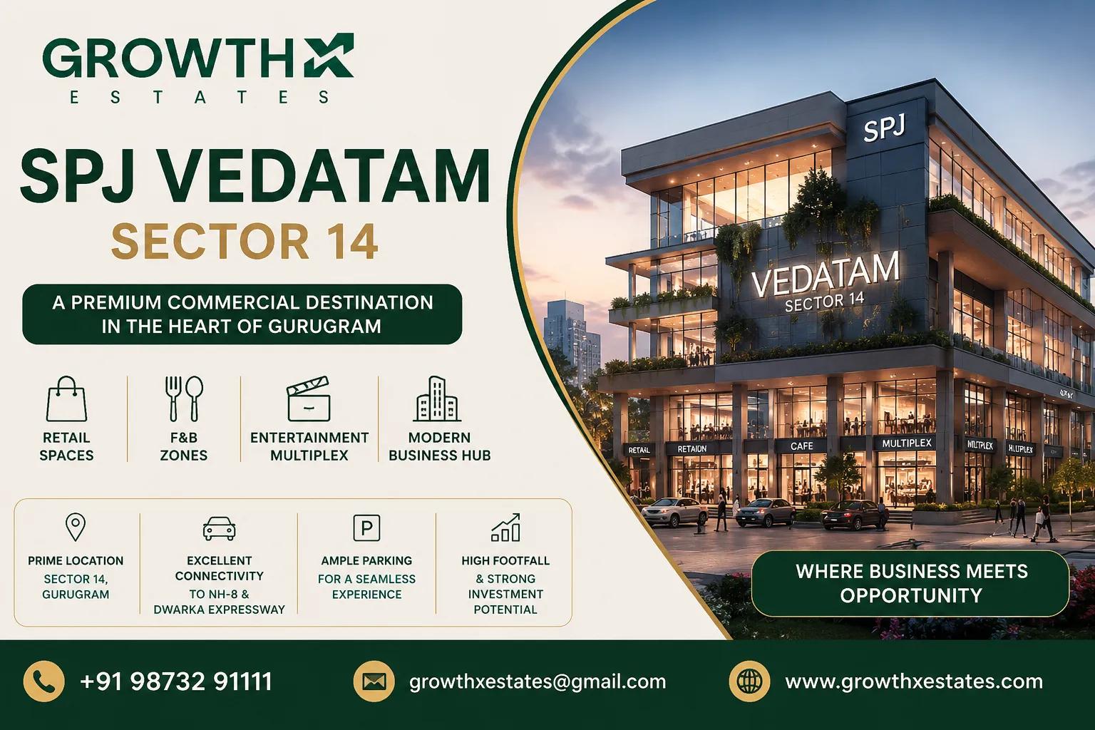 SPJ Vedatam Gurgaon: Understanding the Commercial 2026 cover picture