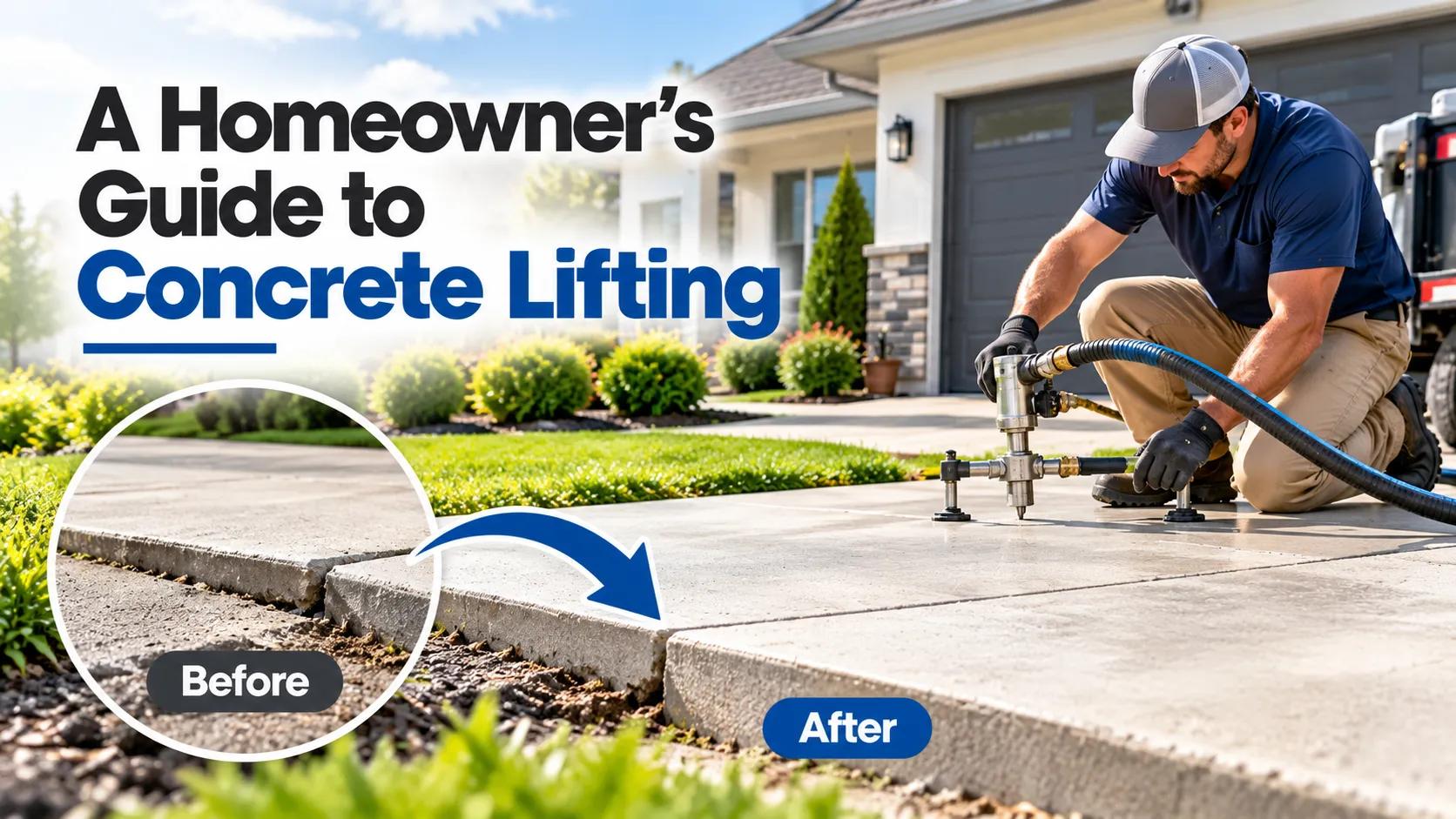 A Homeowner's Guide to Concrete Lifting cover picture