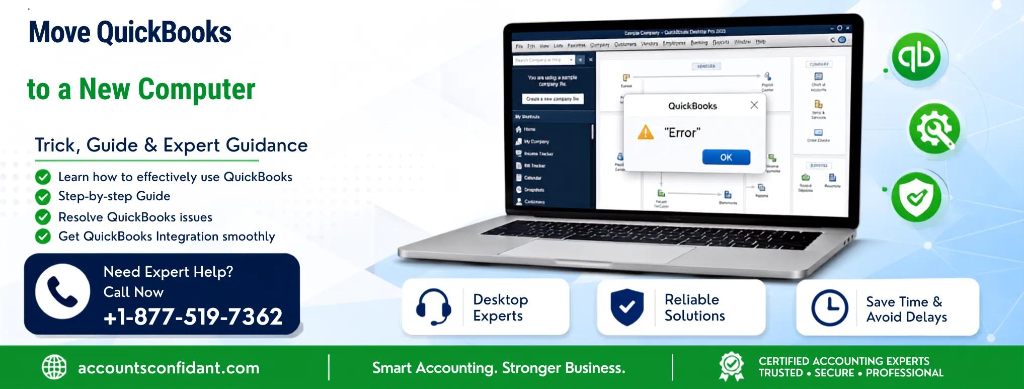 How to Easily Move QuickBooks to a New Computer cover picture