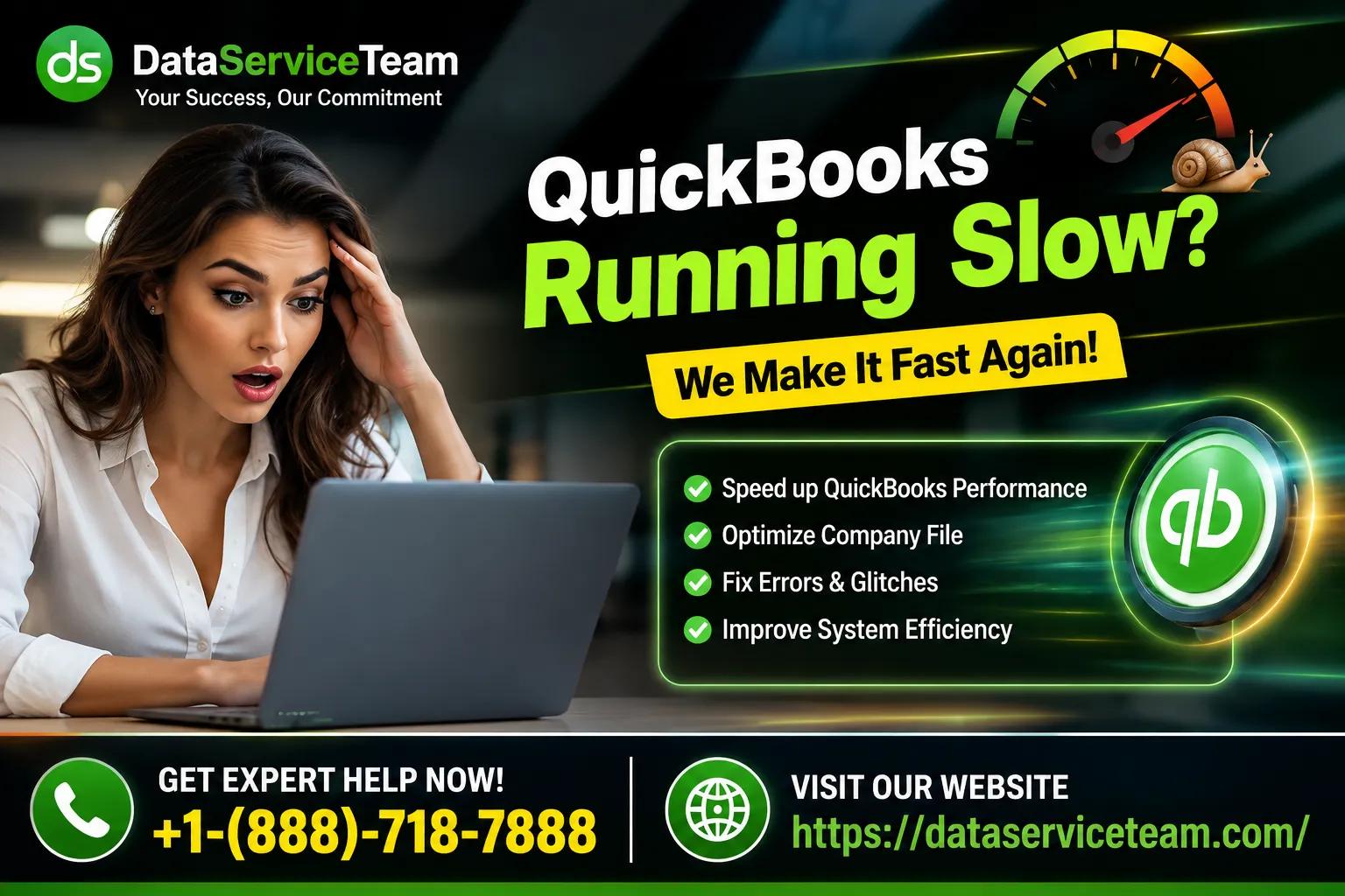 QuickBooks Running Slow? Practical Ways to Improve Speed cover picture