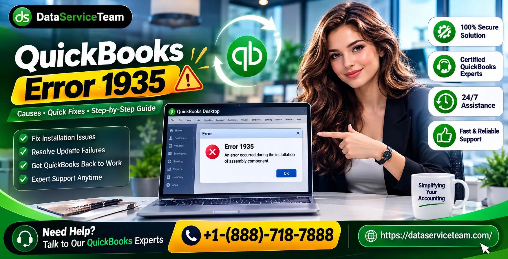 QuickBooks Error 1935: Fix Desktop Installation Problems cover picture