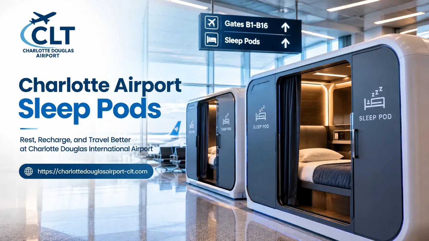 Charlotte Airport Sleep Pods: Where Can Travelers Rest at CLT? cover picture