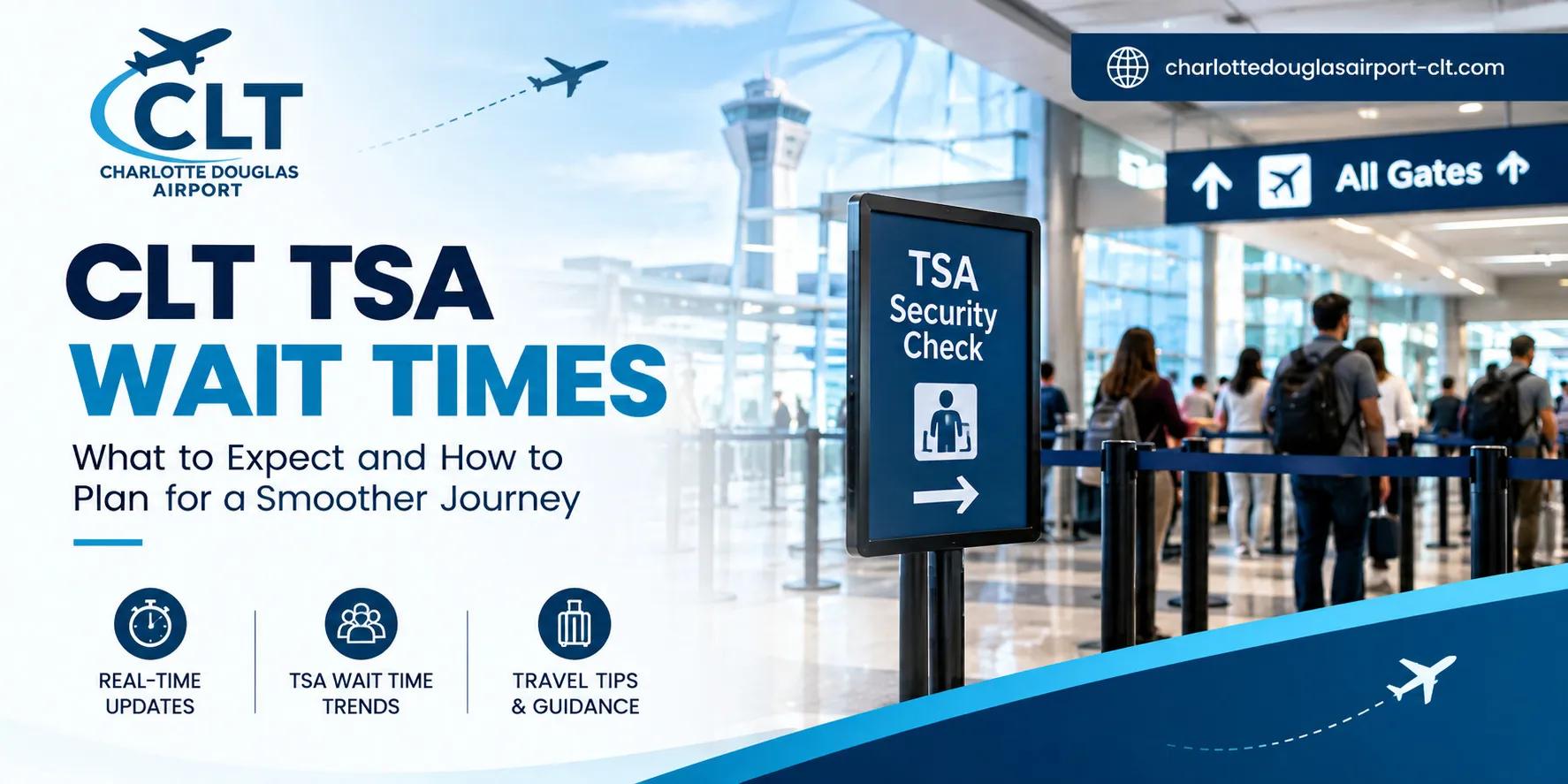 What Should Travelers Know About CLT TSA Wait Times? cover picture