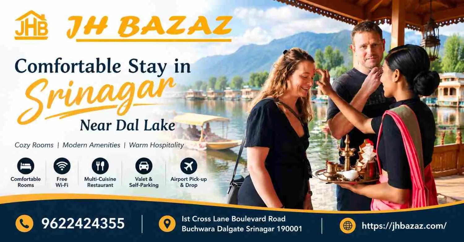 Comfortable Stay in Srinagar Near Dal Lake cover picture
