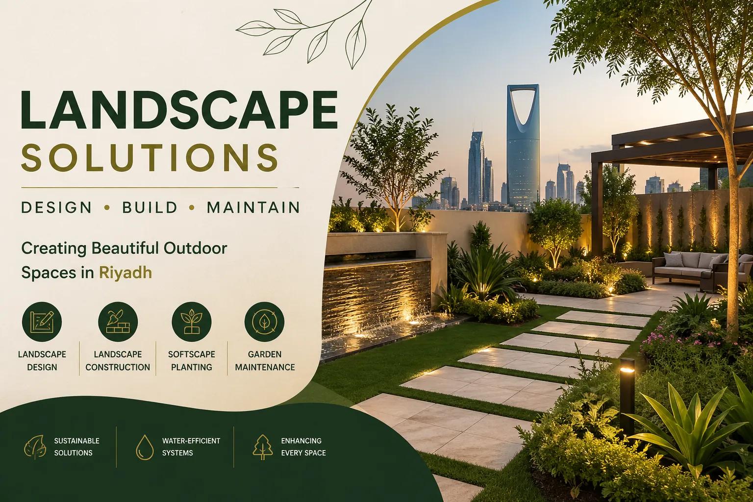 8 Essential Tips for Choosing a Landscape Company in Riyadh cover picture