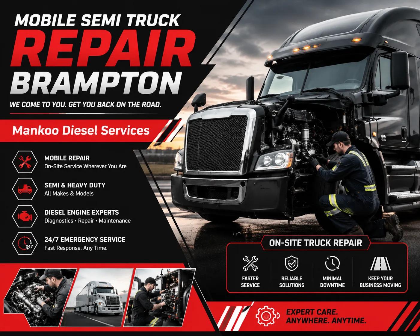 Expert Insights on Mobile Semi Truck Repair Services in Brampton cover picture