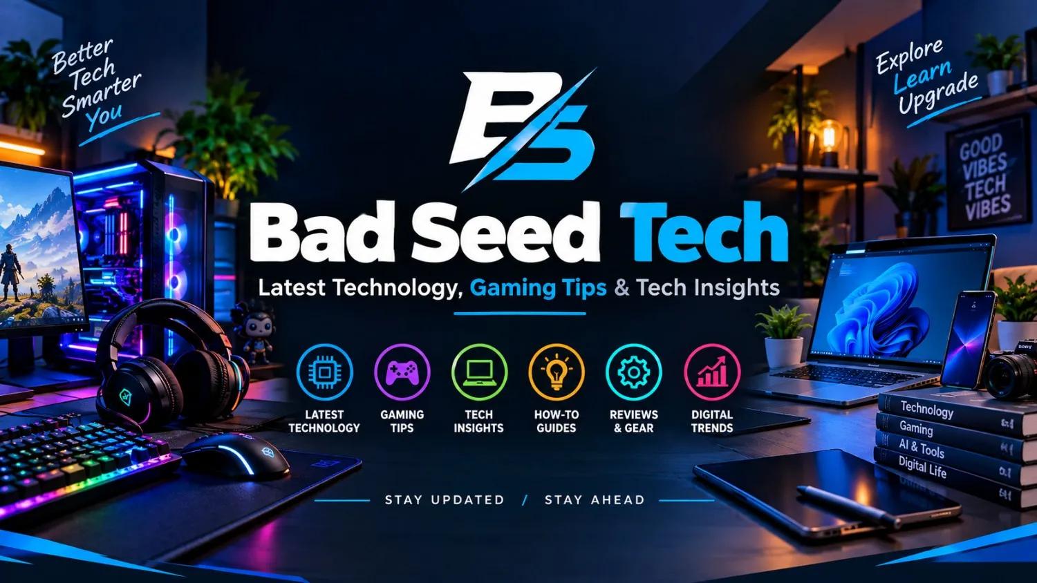 Bad Seed Tech – Latest Technology, Gaming Tips & Tech Insights cover picture