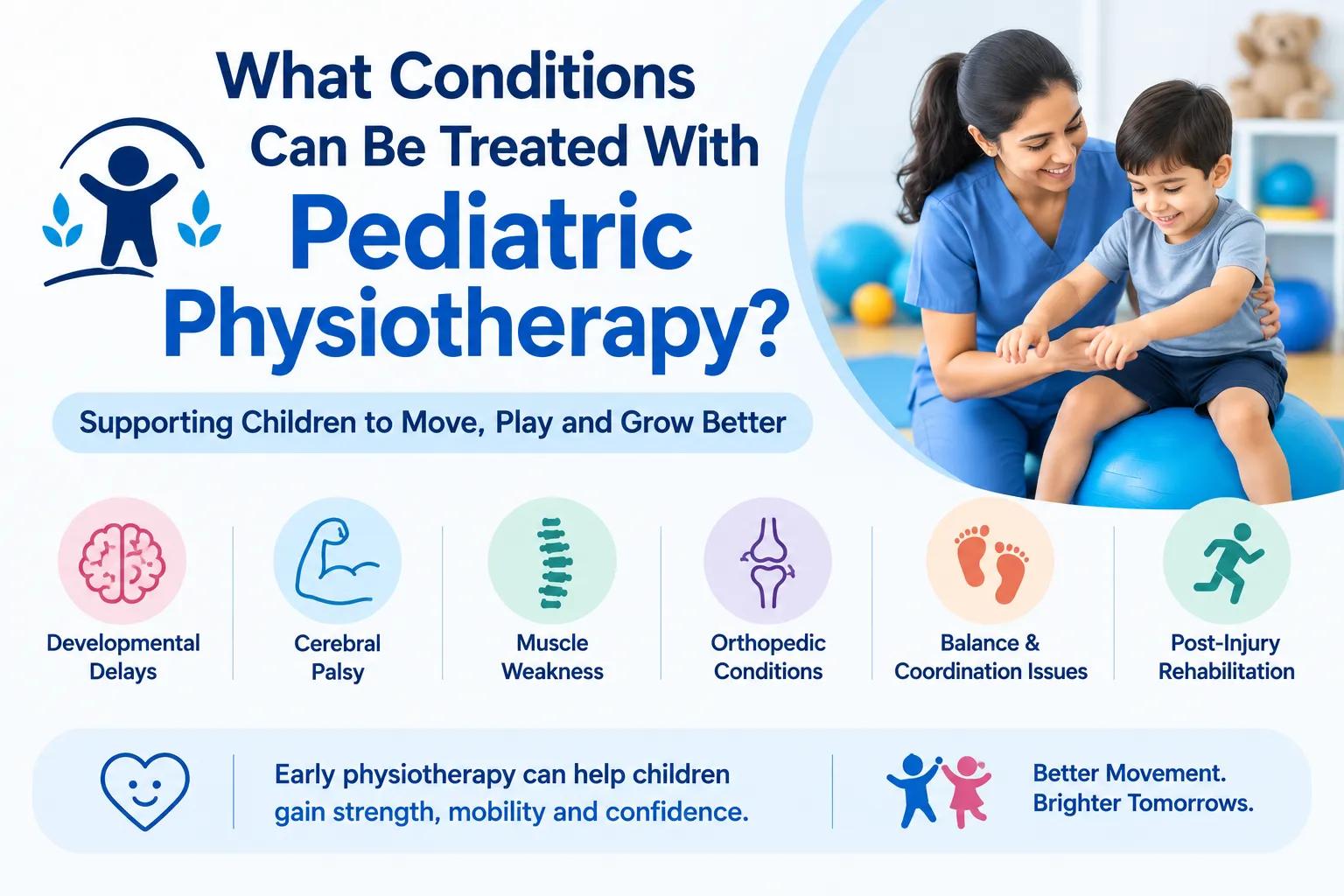 What Conditions Can Be Treated With Pediatric Physiotherapy? cover picture