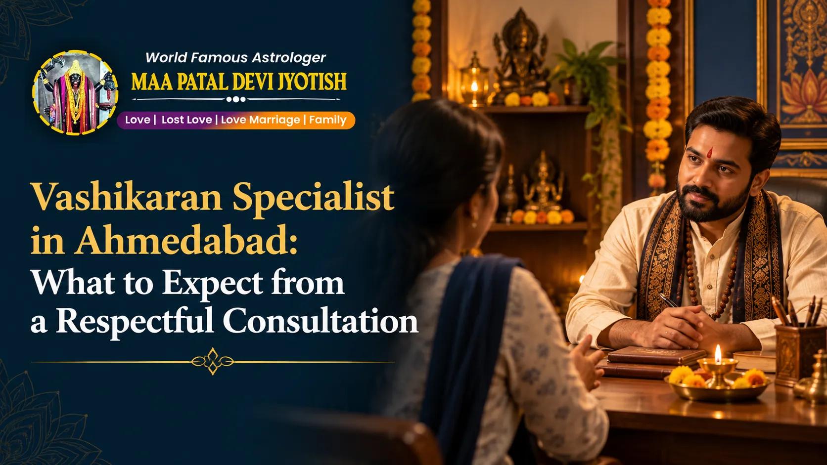 Vashikaran Specialist in Ahmedabad: What to Expect from a Respectful Consultation cover picture