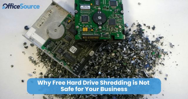 Why Free Hard Drive Shredding is Not Safe for Your Business cover picture