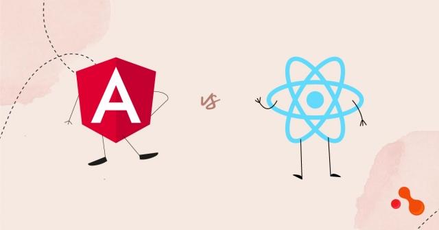 Angular Vs. React: What is best for development? cover picture