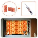 Salt Adhesive: The Perfect Bonding Agent for a Himalayan Salt Wall cover picture