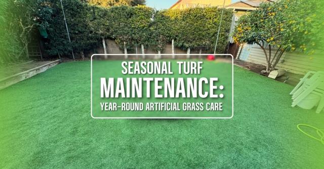 Seasonal Turf Maintenance: Year-Round Artificial Grass Care cover picture