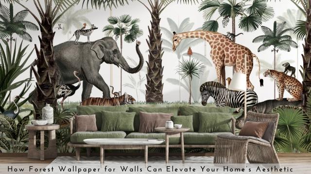 How Forest Wallpaper for Walls Can Elevate Your Home’s Aesthetic cover picture