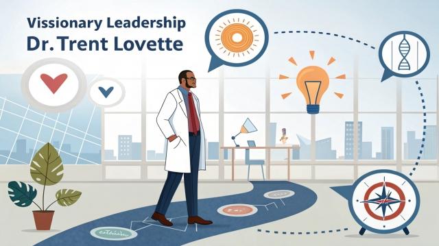 The Visionary Leadership Journey of Dr. Trent Lovette cover picture