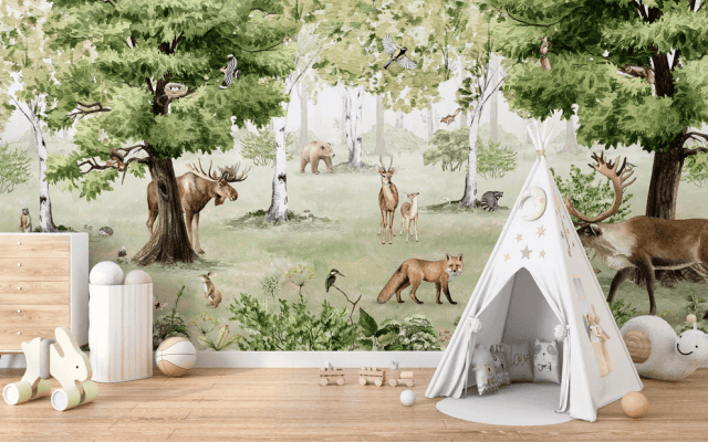 Wallpaper for Children's Rooms: Creative Ideas to Transform Your Space cover picture