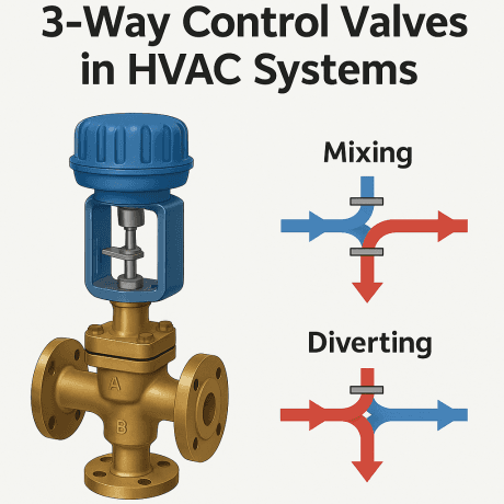 Understanding the Role of 3-Way Control Valves in HVAC Systems cover picture