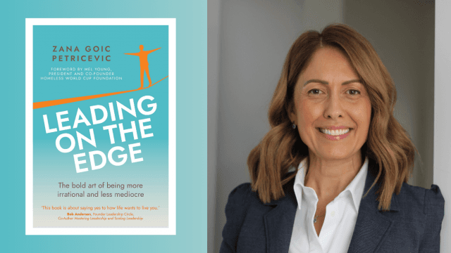 New book “Leading on the Edge” reveals the bold art of being more irrational and less mediocre cover picture