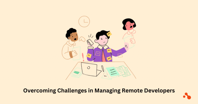 Overcoming Challenges in Managing Remote Developers cover picture